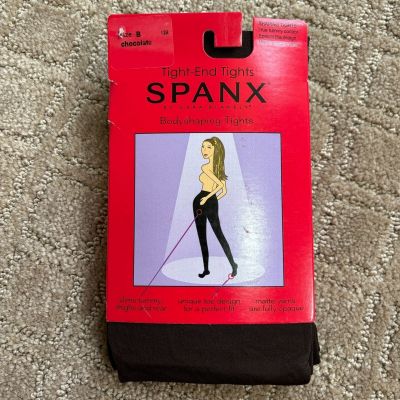 Spanx Tight-end Tights Bodyshaping Size B / Small Chocolate Brown Tummy Control